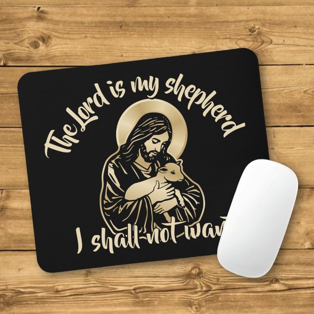 Tapis De Souris Jesus Caring Shepherd (Créateur téléchargé)