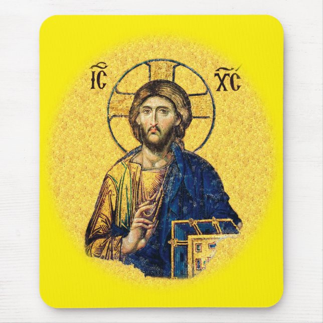 Tapis De Souris Jésus-Christ Pantocrator (Devant)