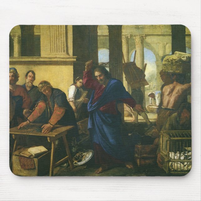 Tapis De Souris Jésus-Christ Purification du Temple (Devant)