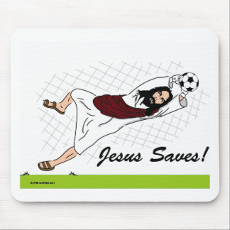 TAPIS DE SOURIS JÉSUS ÉCONOMISE !