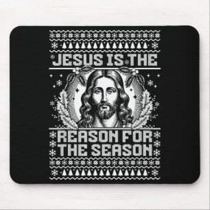 Tapis De Souris Jésus Est La Raison De La Saison - Noël Moche
