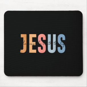 Tapis De Souris Jésus Le Chemin La Vérité La Vie Verset Biblique
