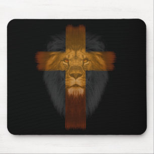 Tapis De Souris Jésus Lion de Juda Mousepad