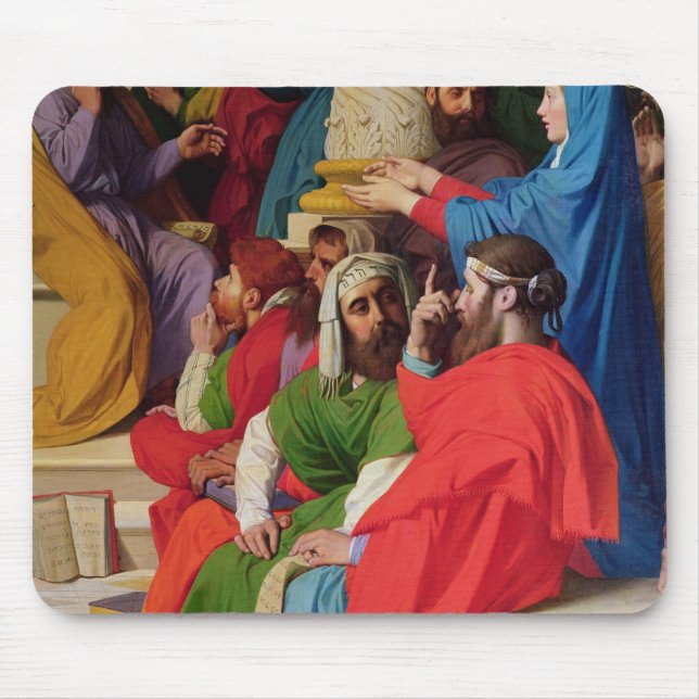 Tapis De Souris Jésus parmi les médecins (Devant)
