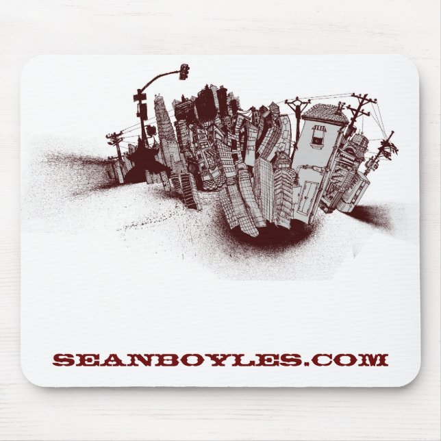 Tapis De Souris jet de ville (Devant)