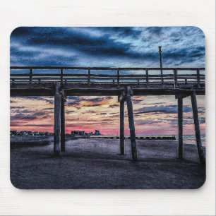 Tapis De Souris jetée magnifique au coucher du soleil
