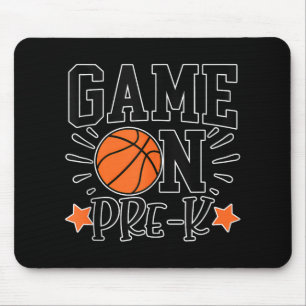 Tapis De Souris Jeu Amusant Sur Le Basket-Ball Pré-Enfants Sport P
