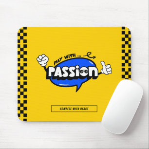 Tapis De Souris Jeu avec une motivation passionnée pour le jeu