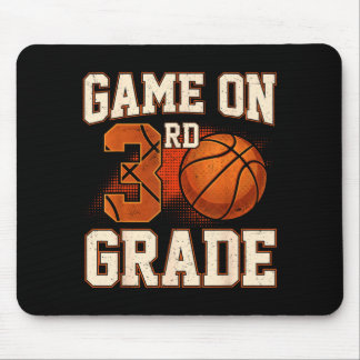 Tapis De Souris Jeu de basketball de 3e année retour à l'école
