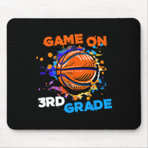 Tapis De Souris Jeu De Basketball Sur 3E Année 1Ème Jour De Thé À