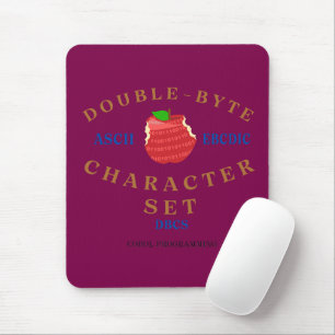 Tapis De Souris Jeu de caractères à double octet en programmation