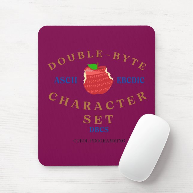 Tapis De Souris Jeu de caractères à double octet en programmation  (Avec souris)