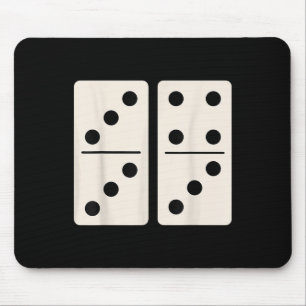Tapis De Souris Jeu de domino 6 7 Drôle 67 Alpha Argot Gen Z Brain