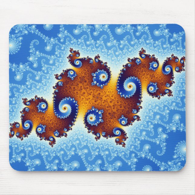 Tapis De Souris Jeu de Mandelbrot de Julia Island (Devant)