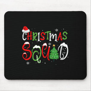 Tapis De Souris Jeu de Noël 2024 Funny Xmas Tree Family Matchi