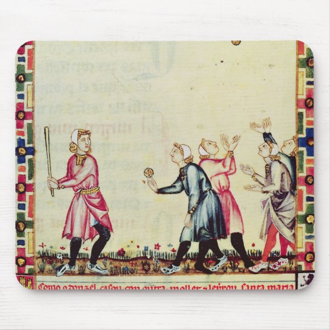 Tapis De Souris Jeu de pelote basque en plein air (Devant)