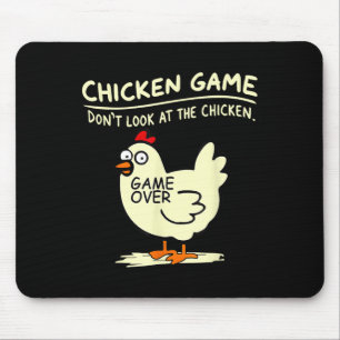 Tapis De Souris Jeu De Poulet Ne Regarde Pas Le Poulet