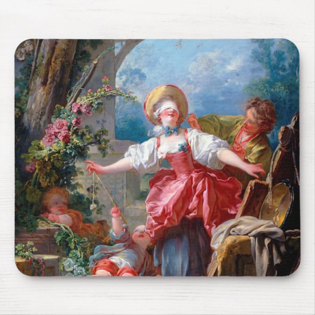 Tapis De Souris Jeu de Tag, Fragonard (Devant)