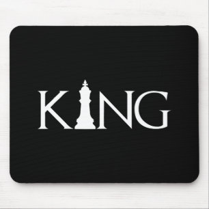 Tapis De Souris Jeu d'échecs King pièce Halloween Costume d'échecs
