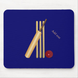 Tapis De Souris Jeu du Modèle de cricket