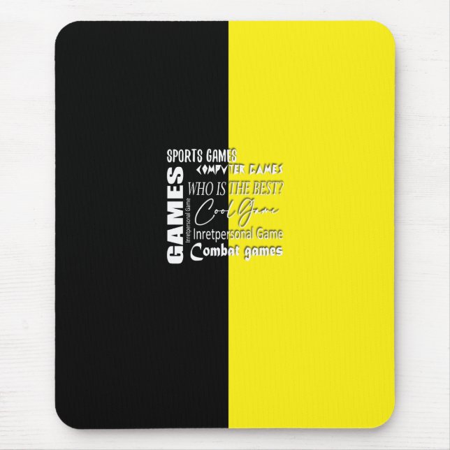 Tapis De Souris Jeu informatique du joueur (Devant)