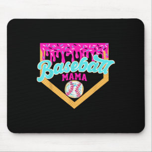 Tapis De Souris Jeu Jour Baseball Mama Crème Ice Driam Baseball Ma