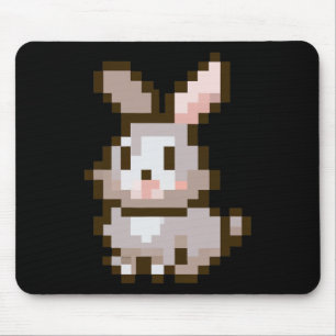 Tapis De Souris Jeu Vidéo Pâques Pixelé Game Vidéo Pâques Bunny Ga