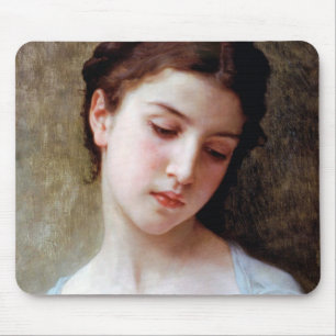 Tapis De Souris Jeune fille, Bouguereau