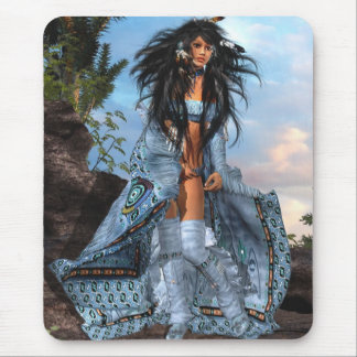 Tapis De Souris Jeune fille indienne (1)