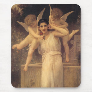 Tapis De Souris Jeunesse par Bouguereau, Portrait des Anges Victor