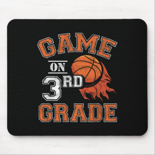 Tapis De Souris Jeux Amusants Sur Le Basket De Troisième Année Pre