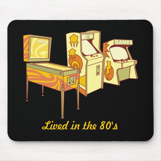 Tapis De Souris Jeux rétro (Devant)