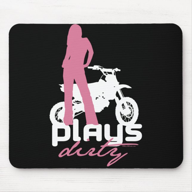 Tapis De Souris Jeux sales - fille (Devant)