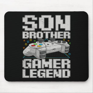 Tapis De Souris Jeux Vidéos Vintages Pour Garçons Brother S
