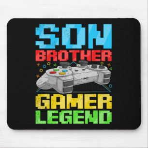 Tapis De Souris Jeux Vidéos Vintages Pour Garçons Brother S