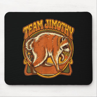 Tapis De Souris Jimothy Raton Lave Trash Panda Équipe Jimothy