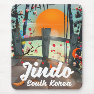 Tapis De Souris Jindo Corée du Sud