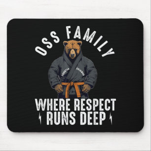 Tapis De Souris Jiu Jitsu Brésilien BJJ Pour Hommes Papa Garçon Fe