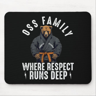 Tapis De Souris Jiu Jitsu Brésilien BJJ Pour Hommes Papa Garçon Fe