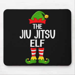 Tapis De Souris Jiu Jitsu Elf Xmas Correspondance Famille Elf Squa