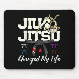 Tapis De Souris Jiu Jitsu Vintage Jiu Jitsu a changé ma vie