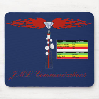 Tapis De Souris JML Communications Tower Logo & RSRP Signal Streng