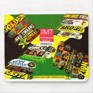 Tapis De Souris JMT SKATEBOARD JAMAICA Mousepad