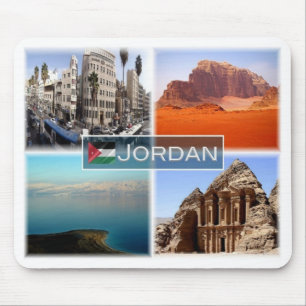 Tapis De Souris JO Jordanie - Amman - Mer Morte -