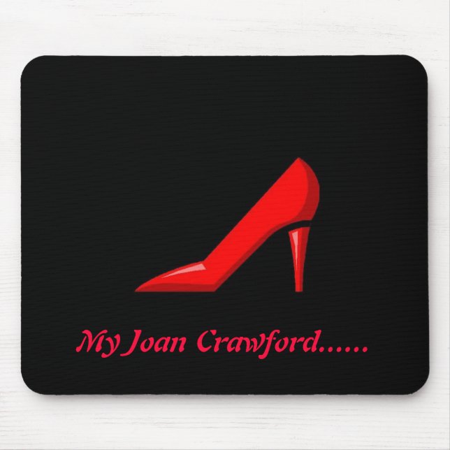 Tapis De Souris Joan Crawford… Mousepad (Devant)