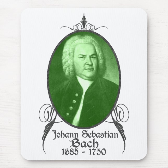 Tapis De Souris Johann Sebastian Bach (Devant)