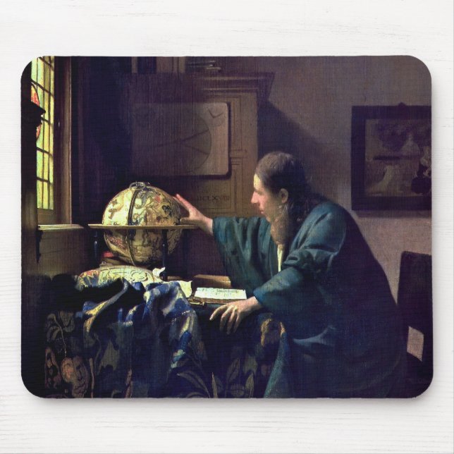 Tapis De Souris Johannes Vermeer - L'astronome (Devant)
