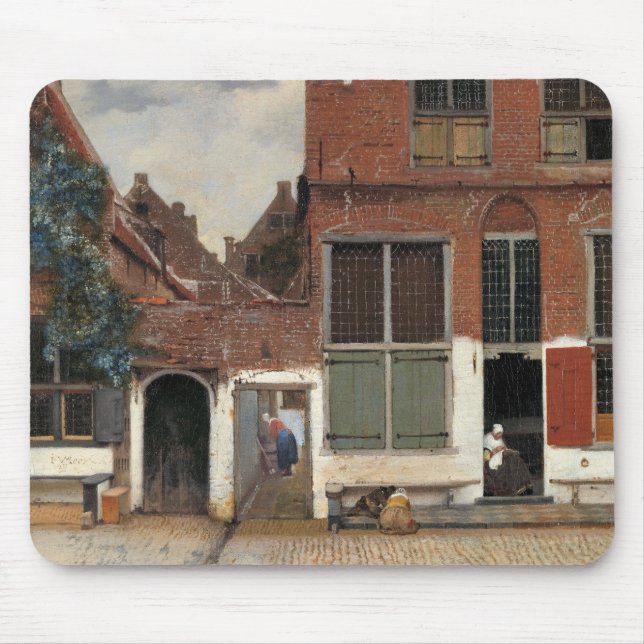 Tapis De Souris Johannes Vermeer - Little Street (Devant)