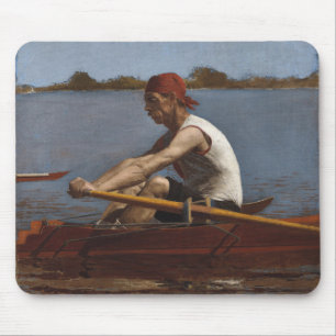 Tapis De Souris John Biglin dans un aviron simple