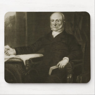 Tapis De Souris John Quincy Adams, 6ème président du Sta uni